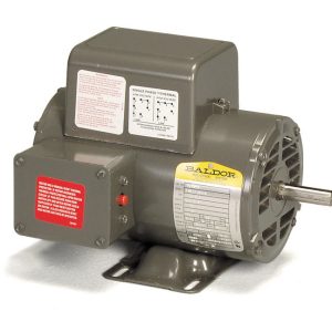 ODP Motor, 5HP 208/230V 1-Phase 3450 RPM 56/56H Frame